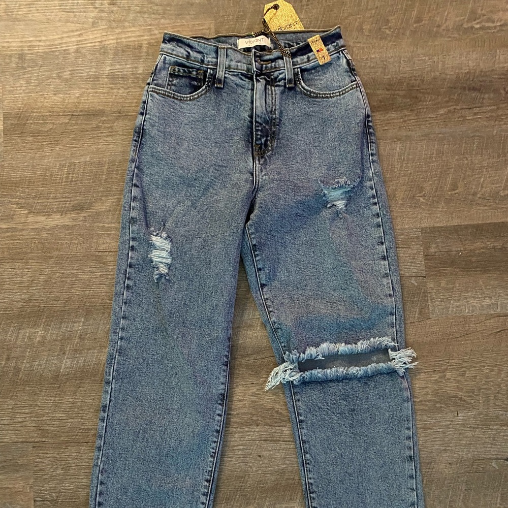 Vibrant jeans